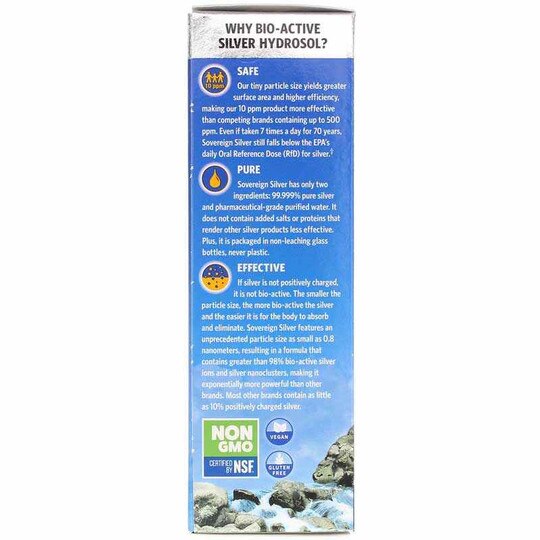 Bio-Active Silver Dropper, SVS